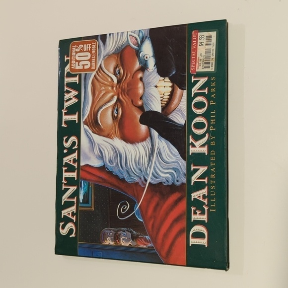 Dean Koontz Santa's Twin Hardback Book w/Cover VTG - Used (1996) - Picture 1 of 6